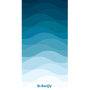 Dr.Bacty 70x140 double-sided quick-dry towel - Waves