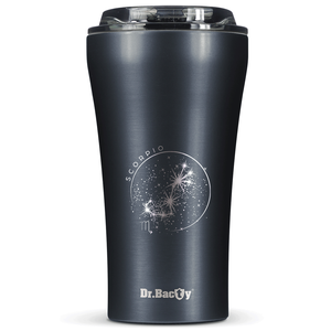 Dr.Bacty Apollo 2.0 thermal coffee mug - Scorpio - 360 ml - Gunmetal