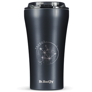 Dr.Bacty Apollo 2.0 thermal coffee mug - Taurus - 360 ml - Gunmetal