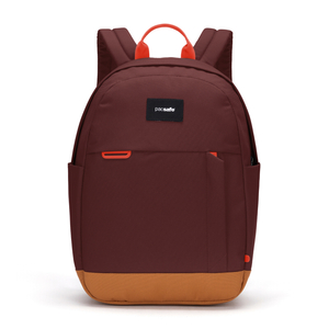 Pacsafe Go 15 l anti-theft city backpack - Burgundy