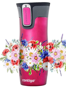 Thermal Mug Contigo West Loop 2.0 470ml - Millenial pink - Folklor