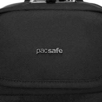 A small Pacsafe Metrosafe X 3 l anti-theft shoulder bag - black.