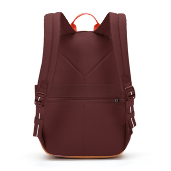 Anti-theft urban backpack Pacsafe Go 15 l - burgundy