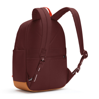 Anti-theft urban backpack Pacsafe Go 15 l - burgundy