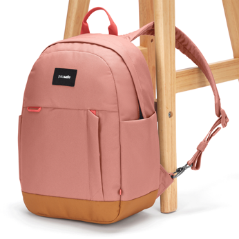 Anti-theft urban backpack Pacsafe Go 15 l - pink