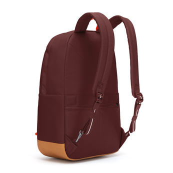 Anti-theft urban backpack Pacsafe Go 25 l - burgundy