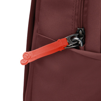 Anti-theft urban backpack Pacsafe Go 25 l - burgundy