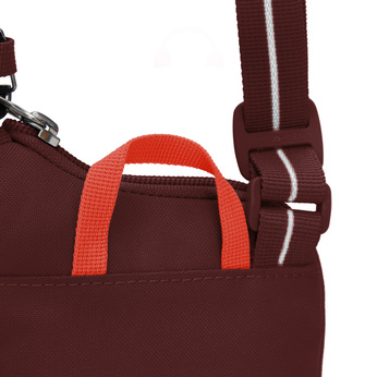 Antitheft Pacsafe GO Crossbody Bag - Burgundy