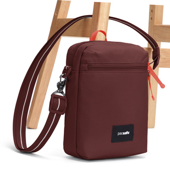 Antitheft Pacsafe Go Crossbody Bag - Burgundy