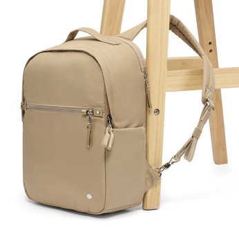 Antitheft Pacsafe W Women's Backpack - Beige