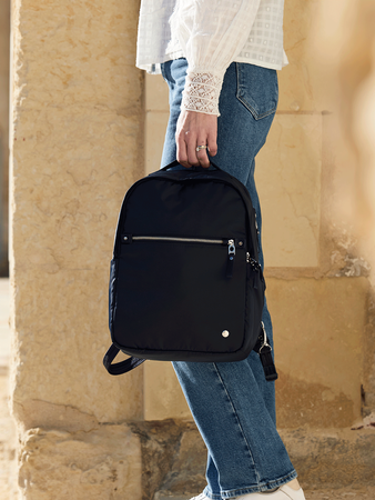 Antitheft Pacsafe W Women's Backpack - Navy Blue