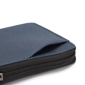 Antitheft RFIDsafe Compact Travel Organizer - Navy Blue