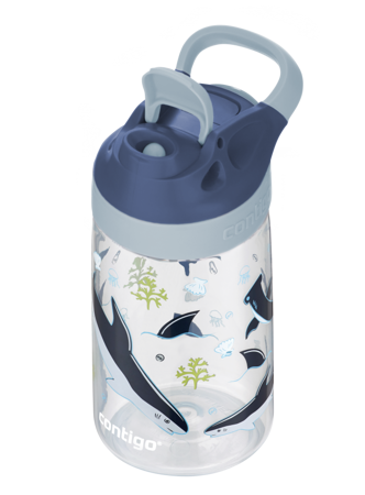 Bottle / water bottle for children Contigo Gizmo Sip 420ml Macaroon Sharks