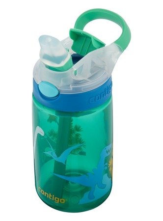 Children's bottle - Contigo Gizmo Flip 414ml children's mug - Jungle Green Dino