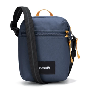 City anti-theft shoulder bag Pacsafe Go - navy blue