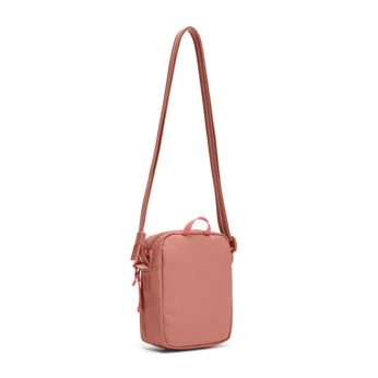 City anti-theft shoulder bag Pacsafe Go - pink