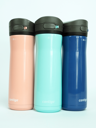 Contigo Jackson Chill 2.0 590ml Pink Lemo Water Bottle