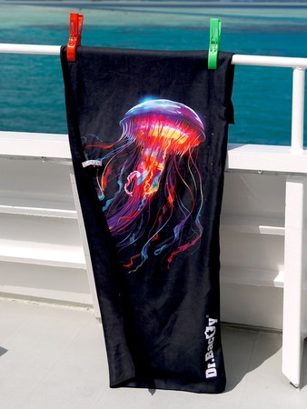 Dr.Bacty 70x140 double-sided quick-dry towel - Medusa