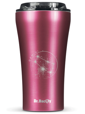 Dr.Bacty Apollo 2.0 360 ml ‘Twins’ thermal coffee mug - Pink