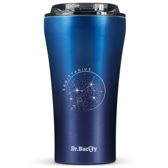 Dr.Bacty Apollo 2.0 Sagittarius thermal coffee mug - 360 ml - Monaco Blue