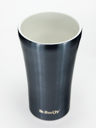 Dr.Bacty Apollo 2.0 thermal coffee mug - Cancer - 360 ml - Gunmetal