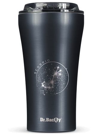 Dr.Bacty Apollo 2.0 thermal coffee mug - Scorpio - 360 ml - Gunmetal