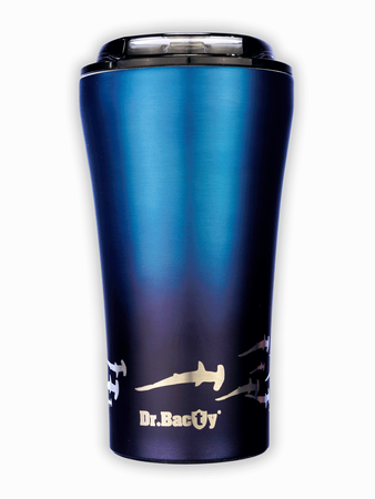 Dr.Bacty Apollo 2.0 thermal coffee mug - Shark - 360 ml - Monaco Blue