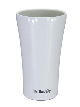 Dr.Bacty Apollo 2.0 thermal coffee mug - Virgo - 360 ml - Glossy White