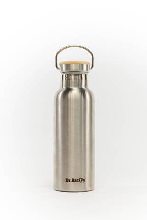 Dr.Bacty Iris 500 ml steel thermal bottle - Silver