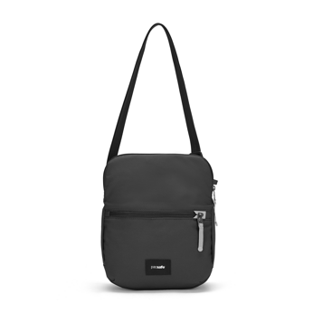 Folding women's anti-theft bag Pacsafe Go - black.