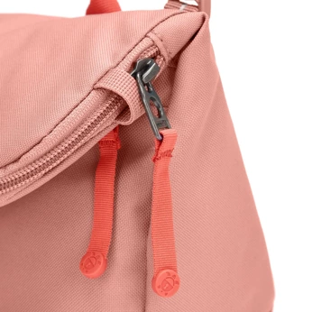 Folding women's anti-theft bag Pacsafe Go - pink.