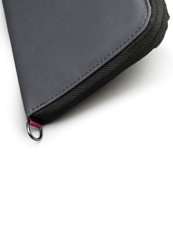 Men's anti-theft wallet with RFIDsafe technology - dark grey