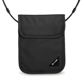 Neck passport holder Pacsafe Coversafe X75 - black