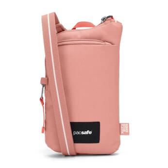 Pacsafe GO anti-theft shoulder bag - pink