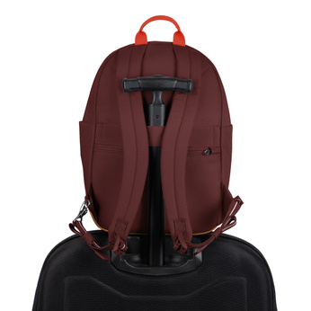 Pacsafe Go 15 l anti-theft city backpack - Burgundy