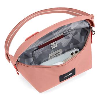 Pacsafe Go anti-theft hip pack - pink