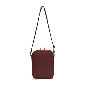 Pacsafe Go anti-theft shoulder city bag - burgundy