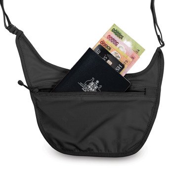 Pacsafe coversafe® s80 secret travel body pouch - black