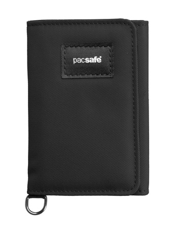 Small RFID Pacsafe wallet - black