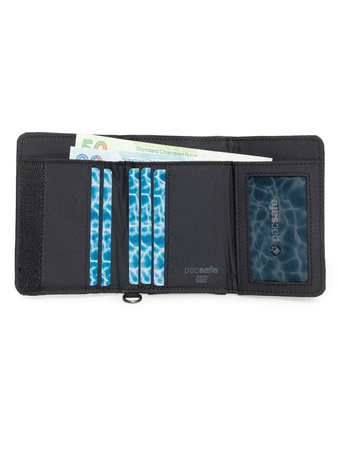 Small RFID Pacsafe wallet - black