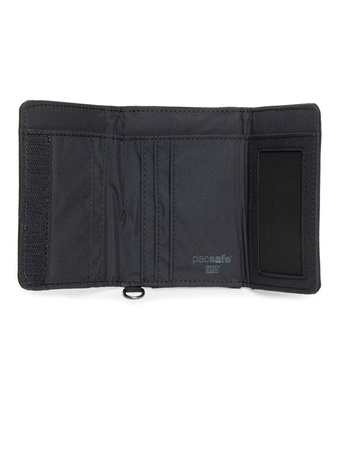 Small RFID Pacsafe wallet - black