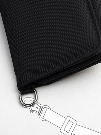 Small RFID Pacsafe wallet - black