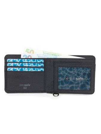 Small RFID Pacsafe wallet - dark gray