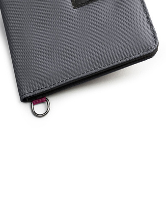 Small RFID Pacsafe wallet - dark gray