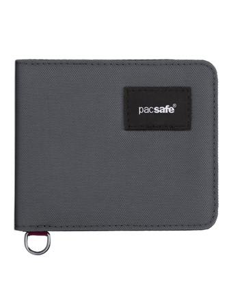 Small RFID Pacsafe wallet - dark gray