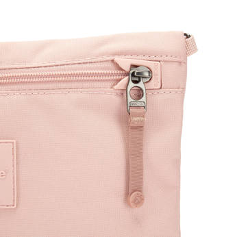 The Pacsafe GO anti-theft pouch bag - pink.