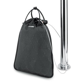 The small anti-theft travel safe Pacsafe Travelsafe 3 l GII - black.