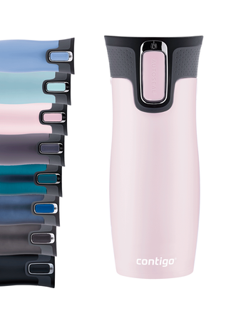 Thermal Mug Contigo West Loop 2.0 470ml - Millenial pink