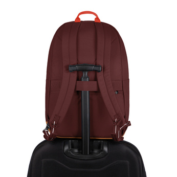 Translate the title into English: Pacsafe Go 25L Urban Anti-Theft Backpack - Maroon