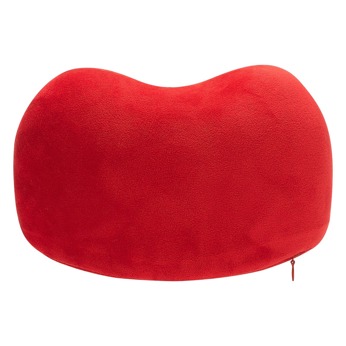 Travel cushion on the neck Dr. Bacty - red. Plus ear plugs and eye band